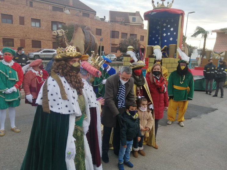 Inicio de la cabalgata de los Reyes Magos 2022 en Valdepeñas