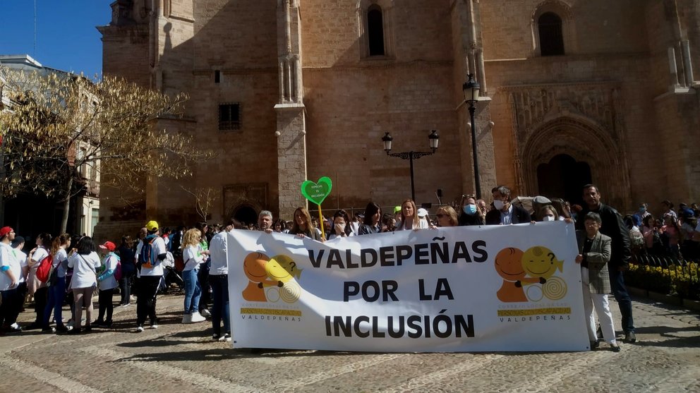 Marcha por la inclusión en Valdepeñas