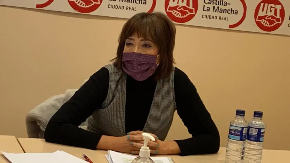 Alfonsi Álvarez, secretaria general de UGT Ciudad Real