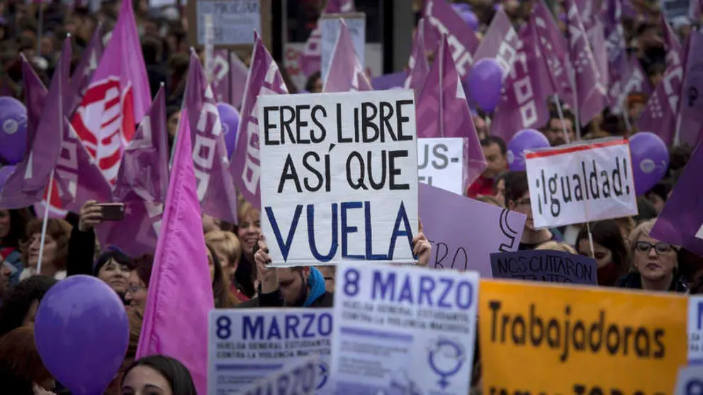 Manifestación del Día Internacional de la Mujer