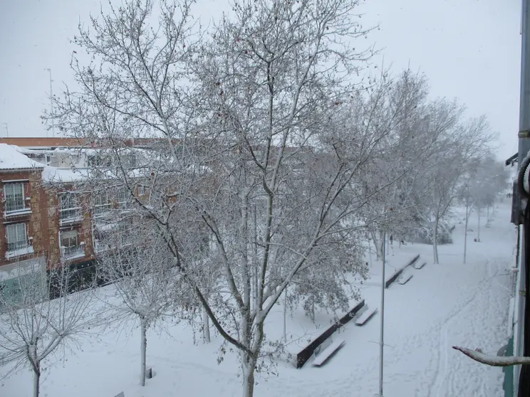 Nieve en Valdepeñas