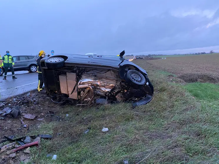 Accidente de tráfico entre Ciudad Real y Aldea del Rey