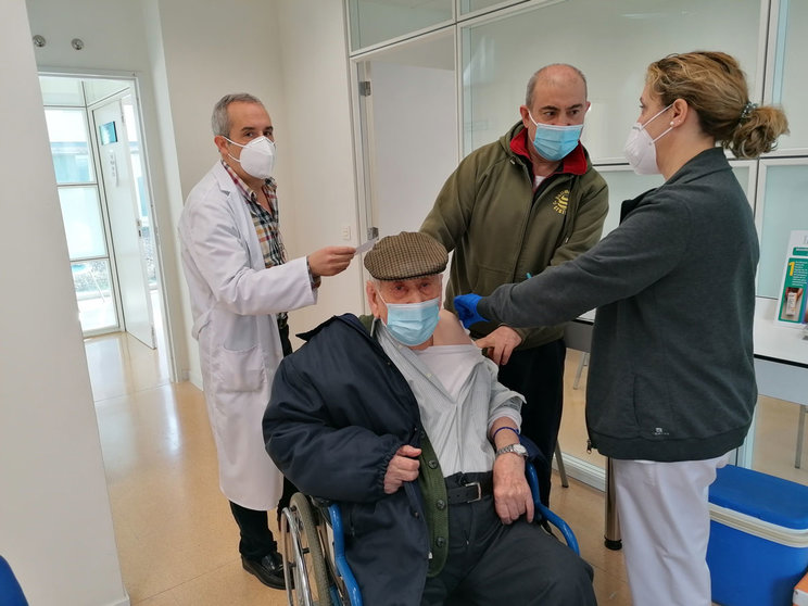 Vacunación en Almagro