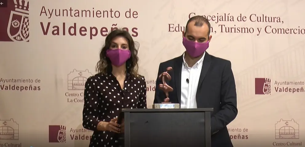 Elisa Palomar y Javi Garoz