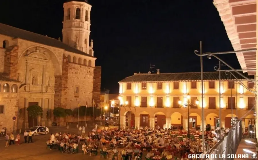 Terrazas de la Plaza Mayor de La Solana