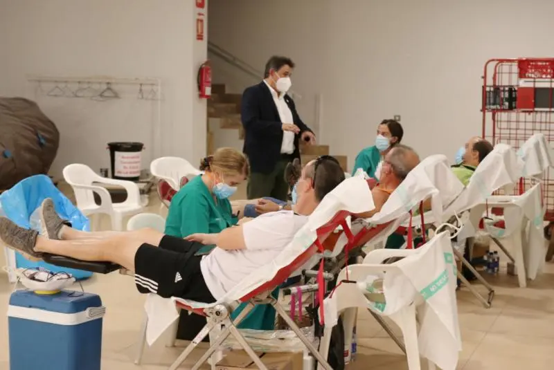 Donación de sangre en Daimiel