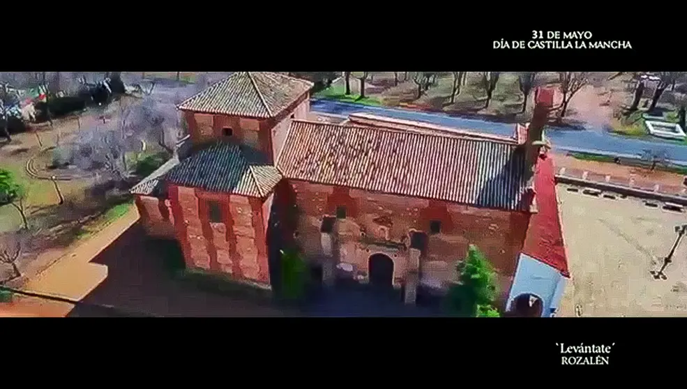 Captura de la presencia del santuario de la Virgen del Socorro en el spot de ATRESMEDIA