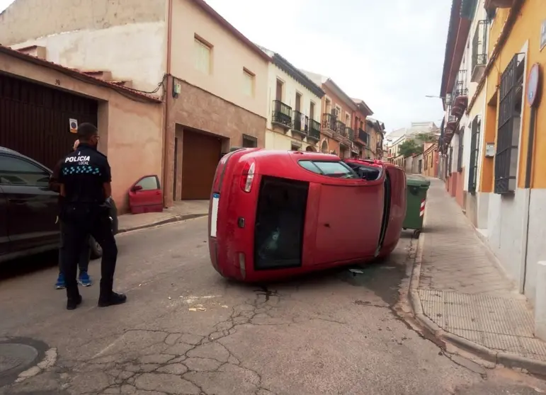 Accidente en La Solana