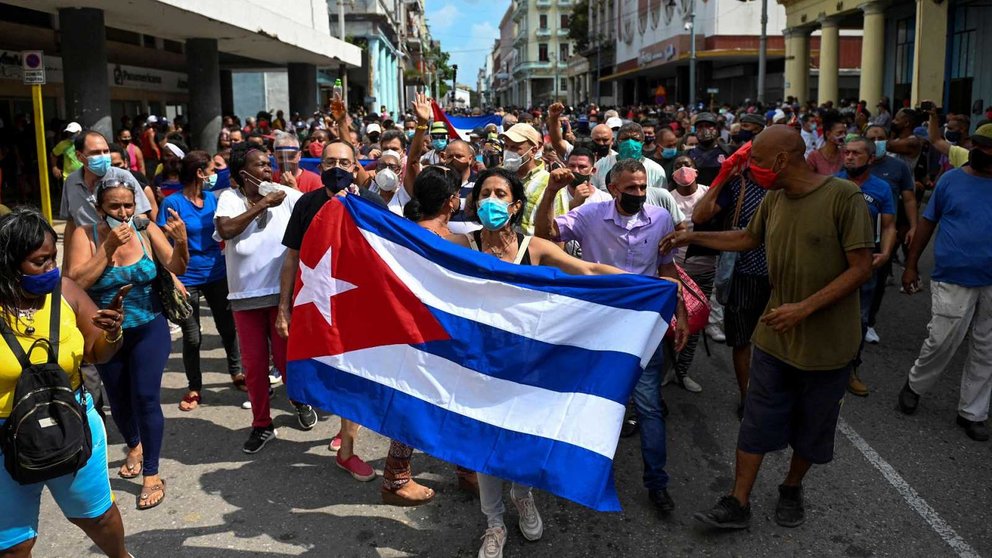 Protestas en Cuba

Foto: RTVE