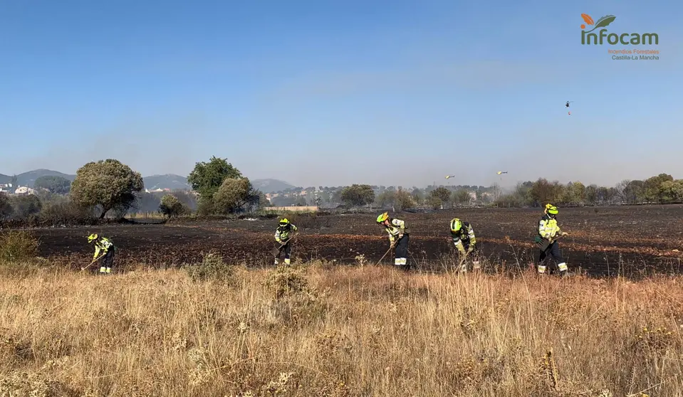 Incendio sofocado en Retuerta del Bullaque