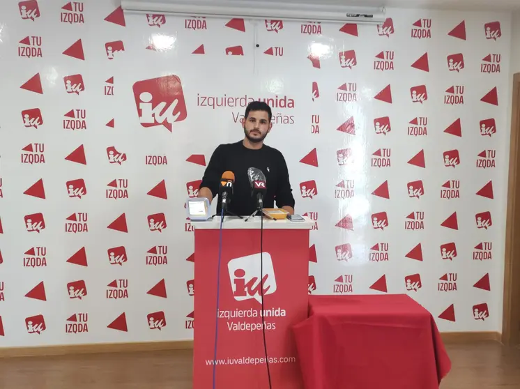 Alberto Parrilla, concejal de IU Valdepeñas