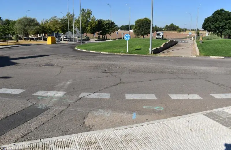 Lugar del barrio de La Albuera de Daimiel en el que comenzarán las obras