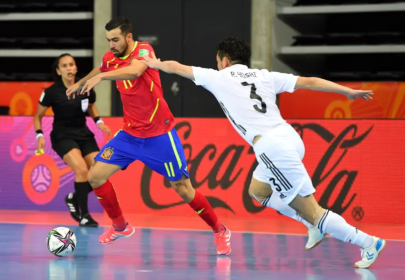 Chino en el España 4-2 Japón del Mundial de Lituania
Foto: Selección Española