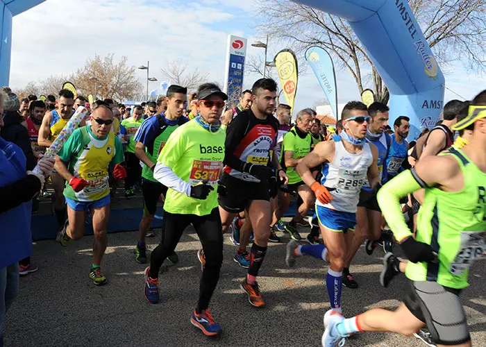 Archivo. Una pasada edición de la Media Maratón de Valdepeñas