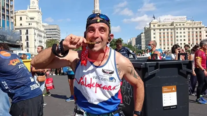 David Molero, atleta del Sistemas Valcom - Valdepeñas Athletics Club