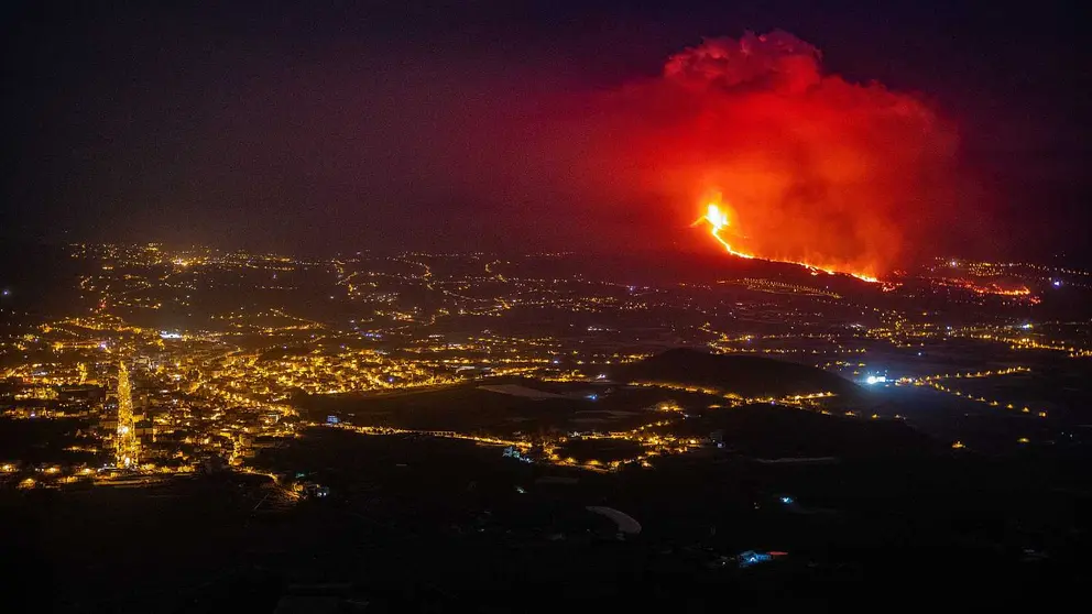 Erupción del volcán en La Palma

Foto: RTVE