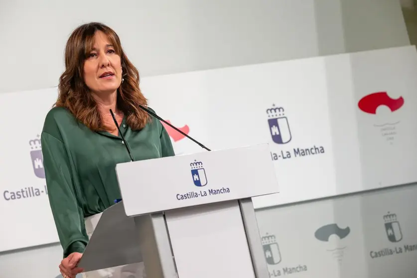 La consejera de Igualdad y portavoz, Blanca Fernández