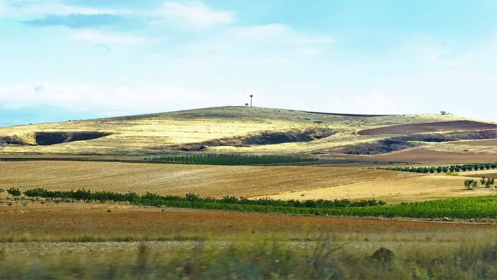 Volcán situado en las cercanías de Calzada de Calatrava