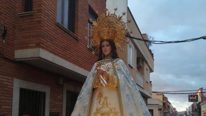 Procesión de la Virgen de Consolación en Valdepeñas