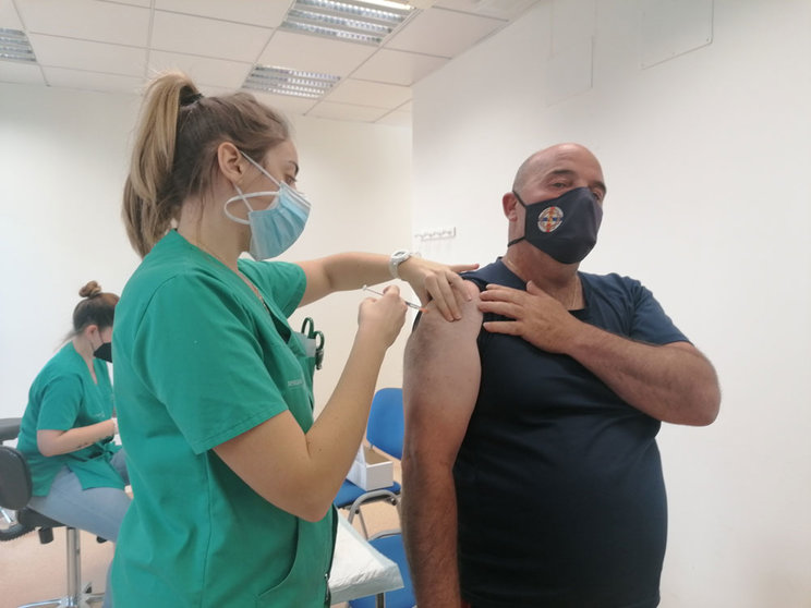 Vacunación contra el coronavirus en Almagro