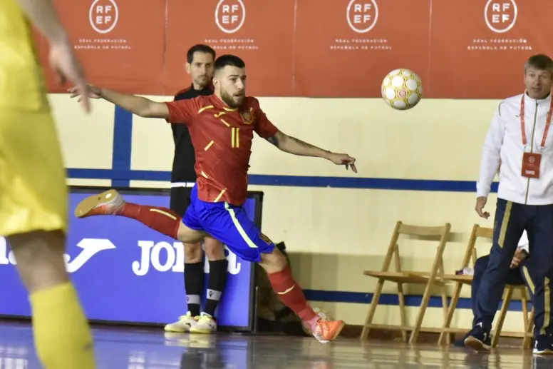 Catela en el España 3-0 Ucrania
Foto: RFEF