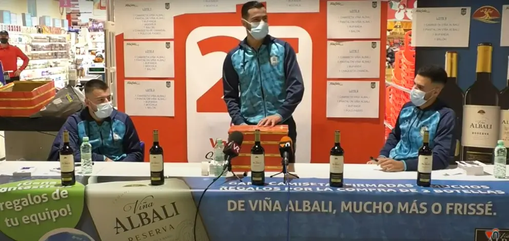 Sorteo equipaciones Viña Albali