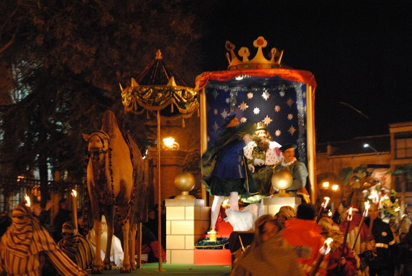 Cabalgata de Reyes de 2016 en Valdepeñas