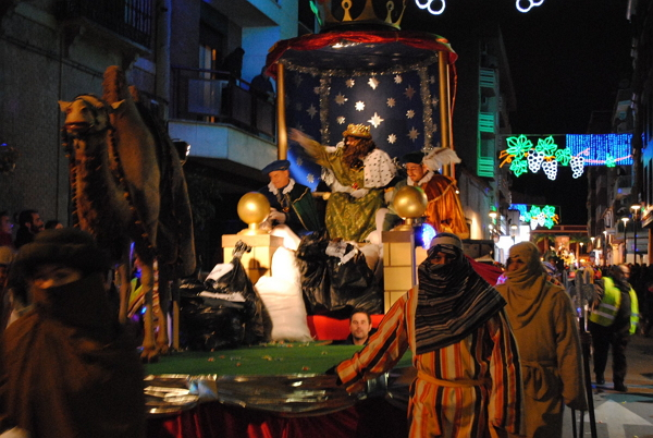 Cabalgata de los Reyes Magos del año 2019 en Valdepeñas