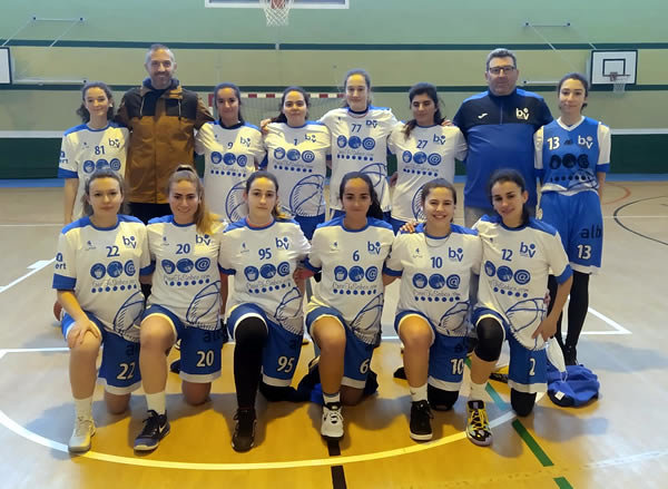 Equipo juvenil femenino del Club de Baloncesto Valdepeñas