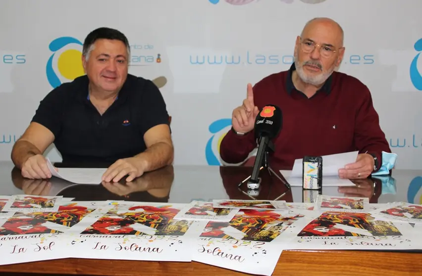 Rueda de prensa sobre el carnaval de La Solana