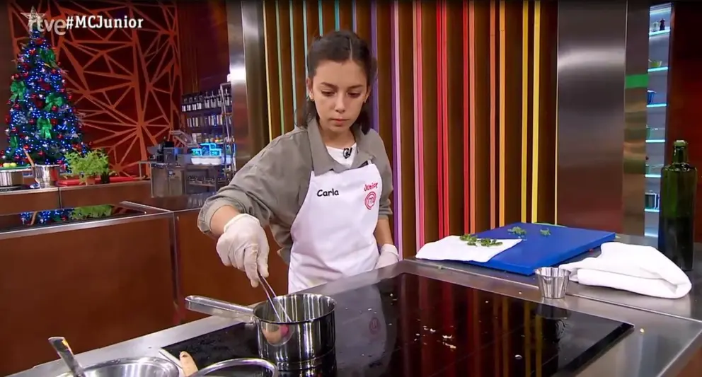 Carla González Pozo en 'Masterchef Junior 9'

Foto: TVE