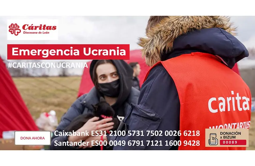 Caritas en ayuda a Ucrania