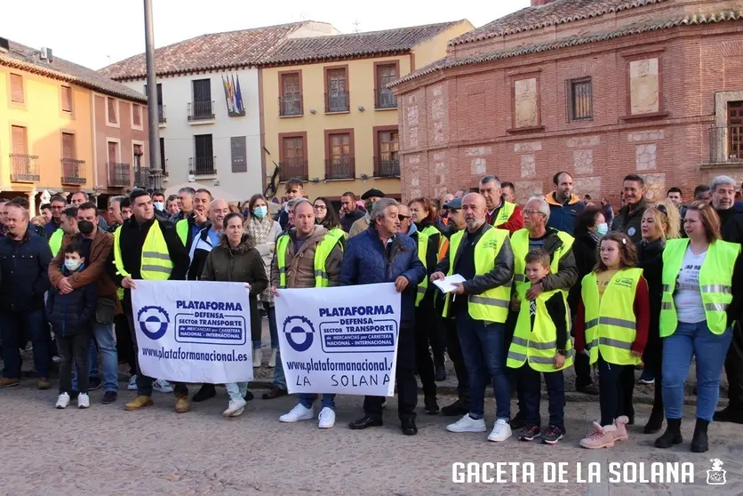Concentracion transportistas
Foto: La Gaceta