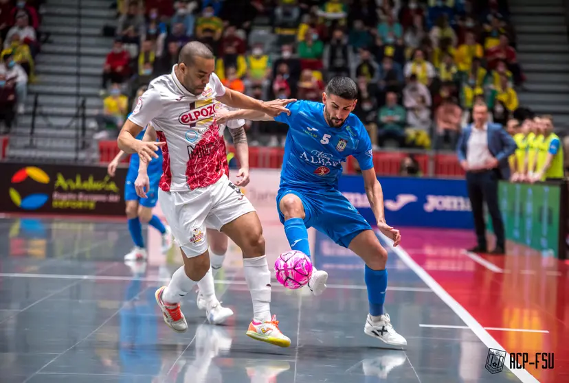 Lemine y Leo en el Viña Albali 2-5 ElPozo Murcia de las semifinales de la Copa de España 2022

Foto: ACP-FSV