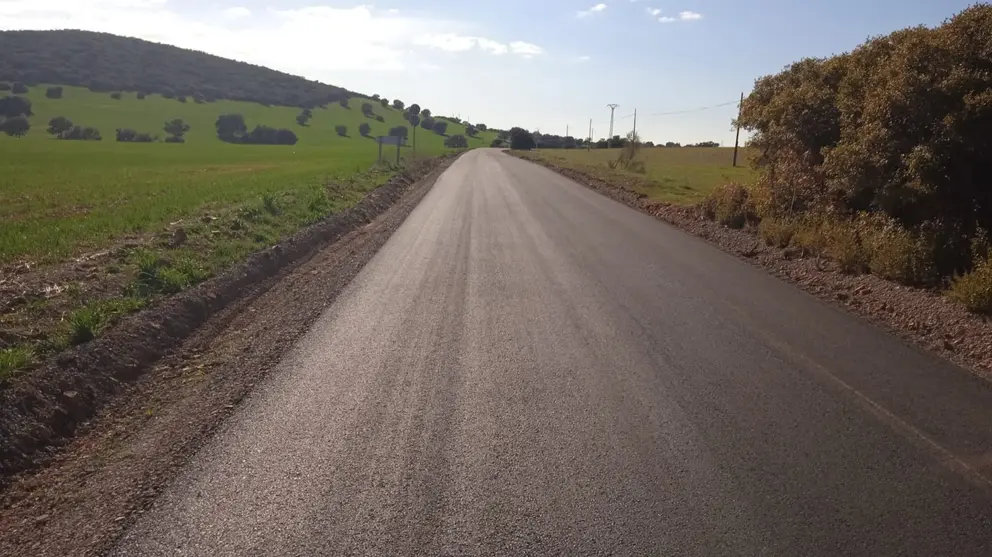 Camino arreglado de Santa Cruz de Mudela