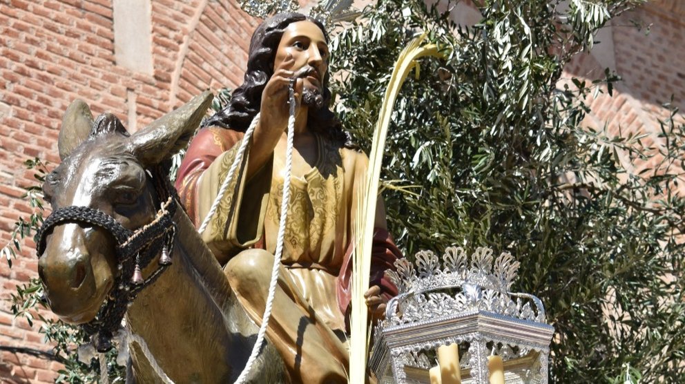 Procesión Domingo de Ramos en Valdepeñas