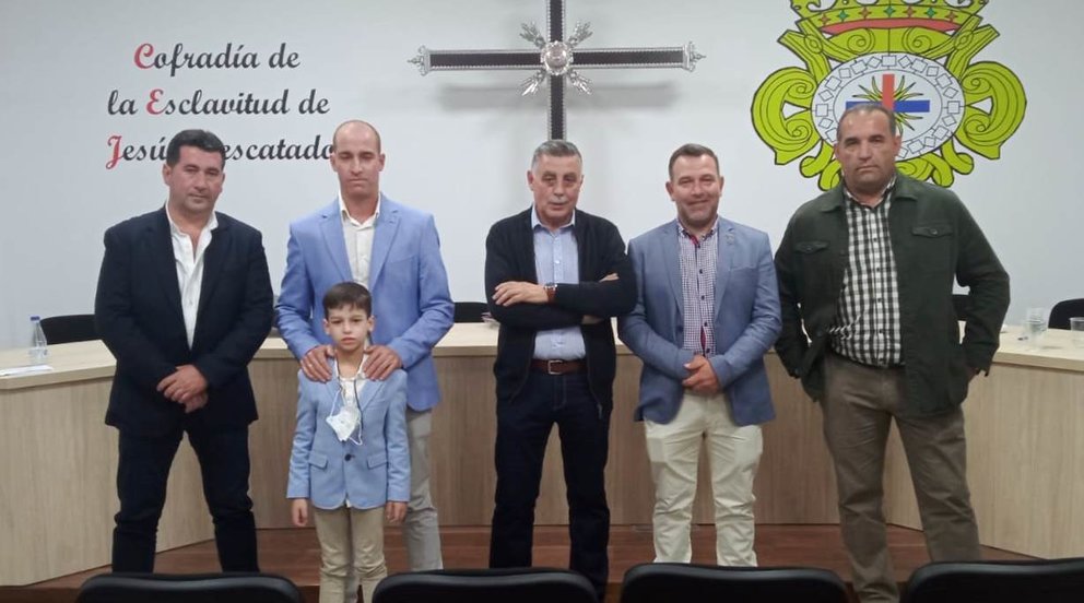 Nuevos miembros de la junta directiva de la Cofradía de Jesús Rescatado