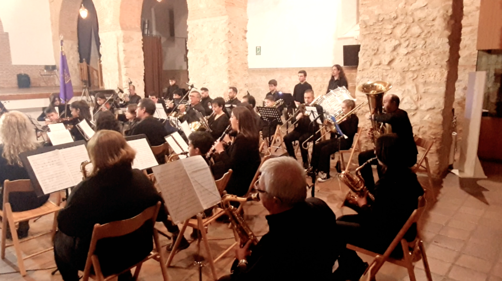 Actividad "Música Cofrade" llevada a cabo por la Escuela Municipal de Música y Danza "Ignacio Morales Nieva" de Valdepeñas.