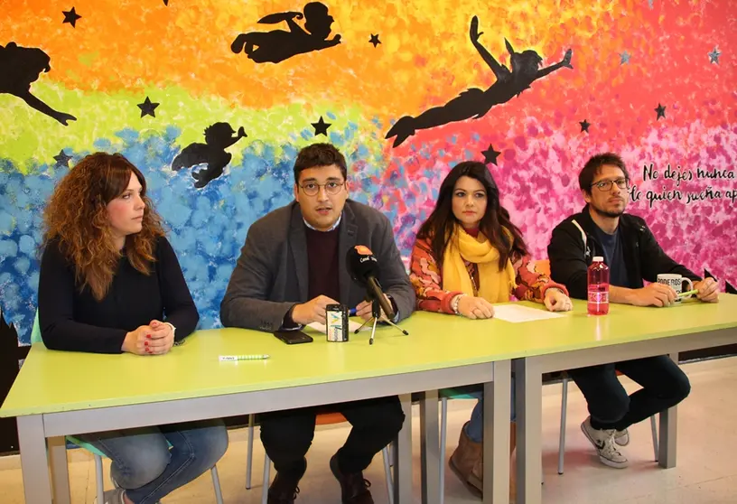 Momento de la presentación del proyecto en la Casa de la Juventud
Foto: La Gaceta