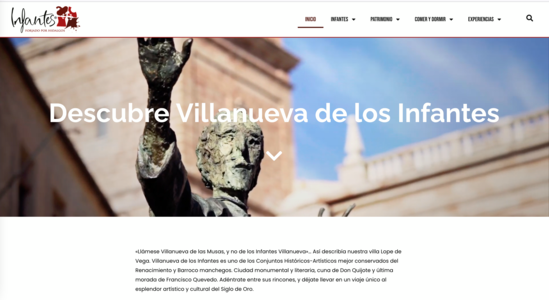 Nueva página web turística de Infantes