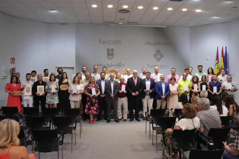Entrega de los premios de los concursos organizados en Fercam 2022