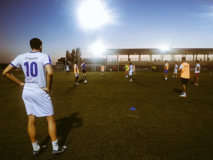 Entrenamiento del i3 CD Valdepeñas