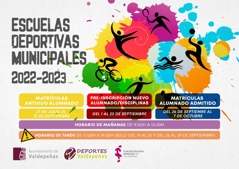 ESCUELAS DEPORTIVAS VALDEPEÑAS