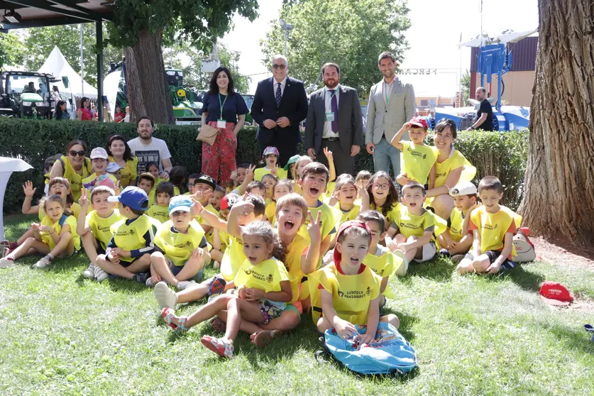 Visita de las ludotecas de Fercam en Manzanares