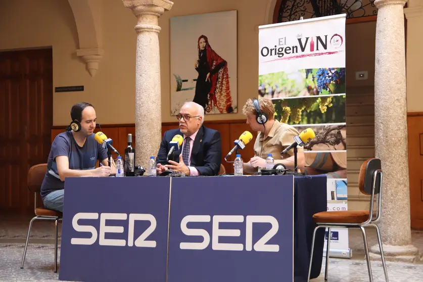 Julián Nieva en el programa de la Ser desde el Centro Ciega de Manzanares