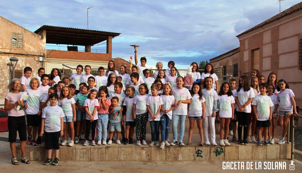Los 60 jóvenes que han completado la guía lectora de verano de La Solana tienen entre 4 y 14 años