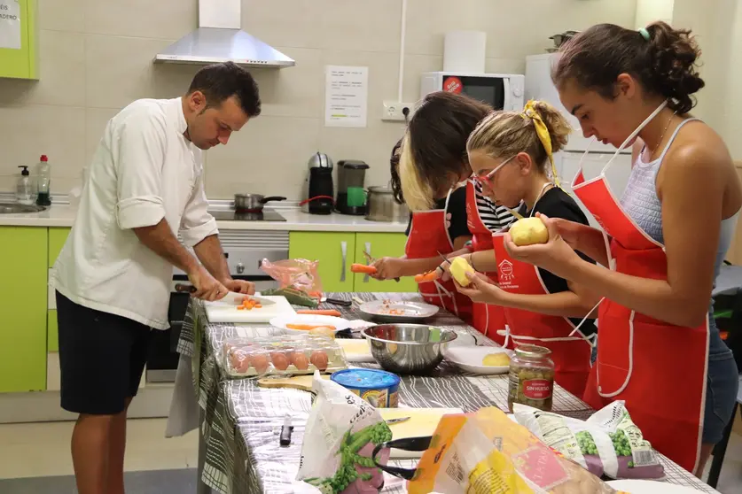 Taller de cocina de la Casa de la Juventus de Manzanares