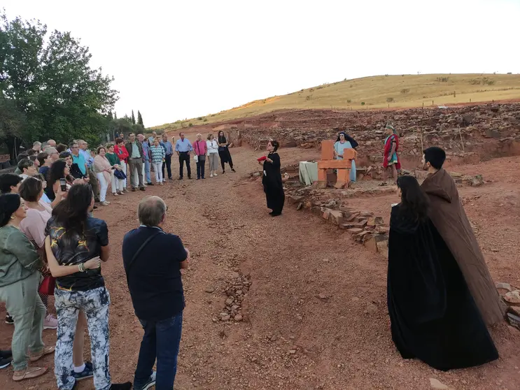 Escenas teatralizadas en el cerro de las Cabezas