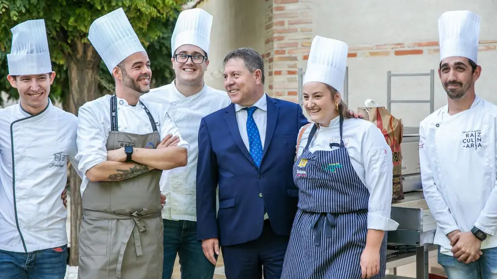 Emiliano García-Page inaugurando en Almagro el Centro de Tecnificación Gastronómica