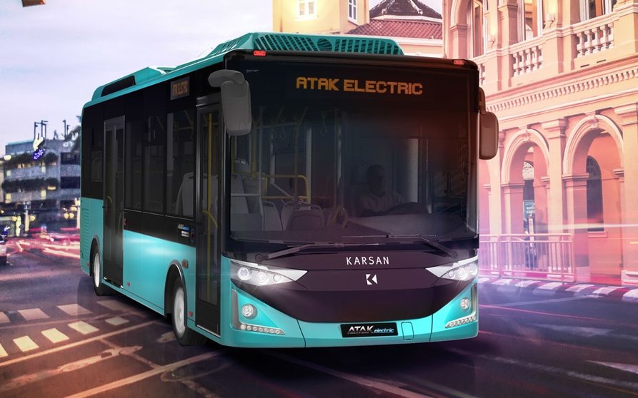 Autobuses urbanos eléctricos en Valdepeñas en 2023
